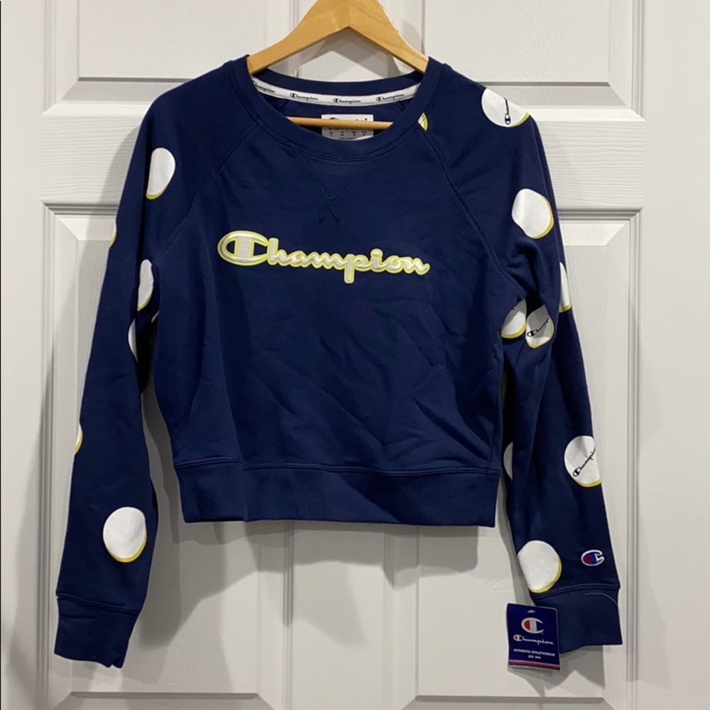 NEW • Champion • Campus French Terry Crew Sweatshi - Picture 6 of 8